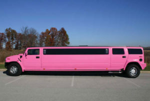 Pinke Hummer Stretchlimousine